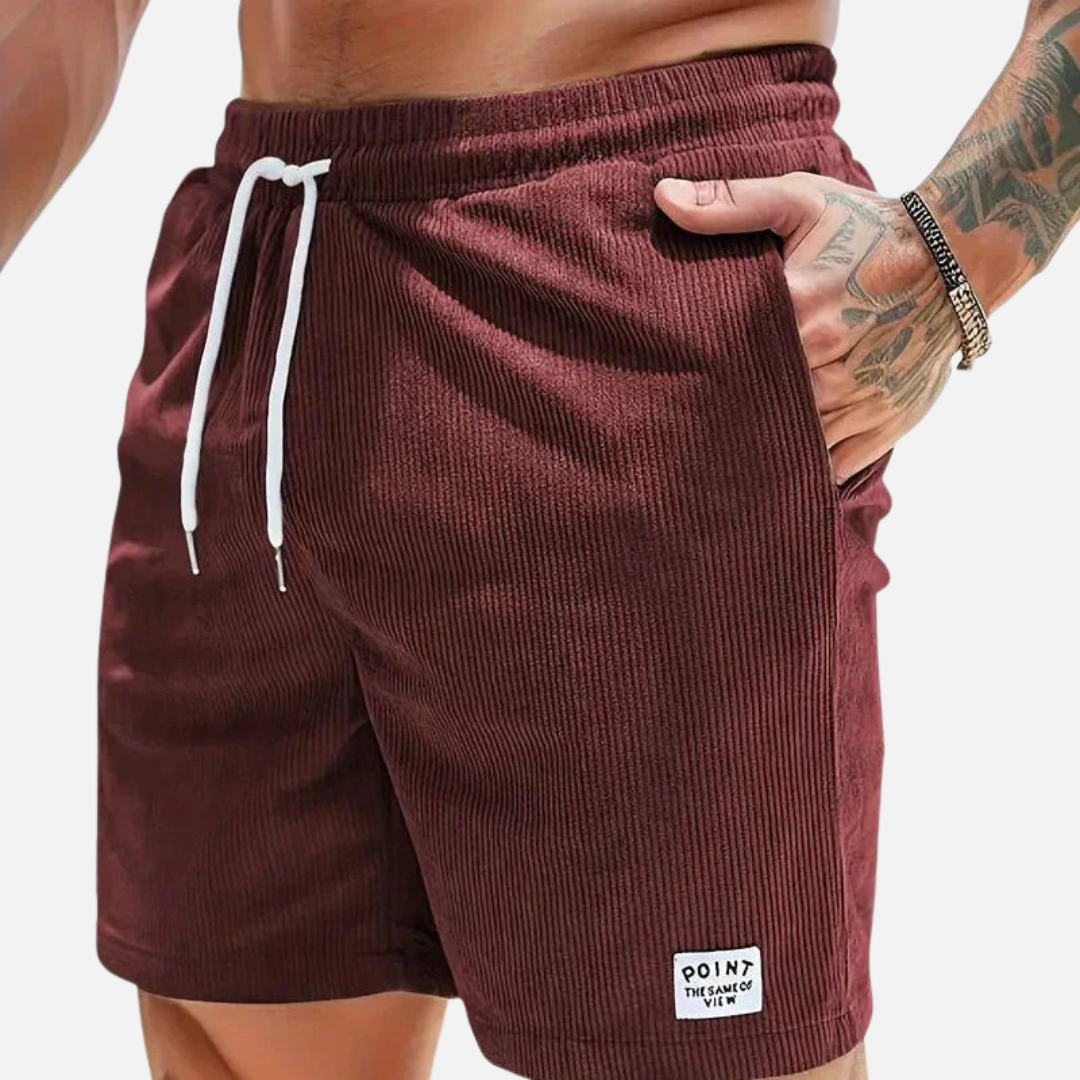 Men's Casual Corduroy Shorts