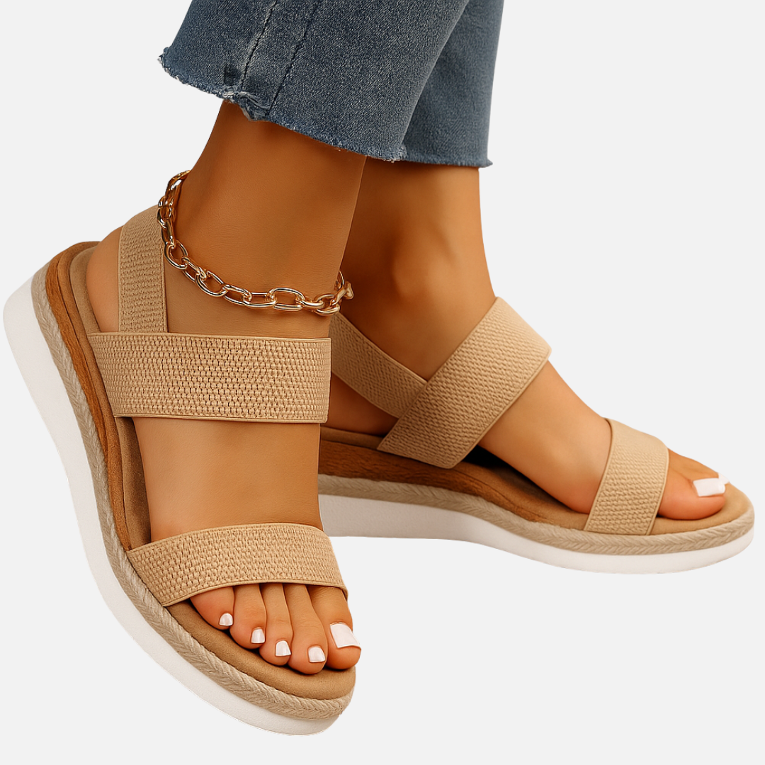 Open Platform Sandals - Women’s Sandals