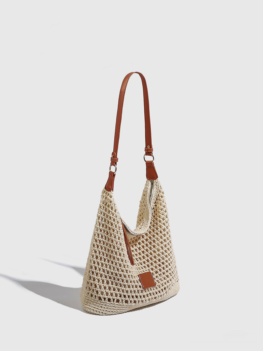 Women's Woven Hollow Beach Shoulder Bag – ModClo