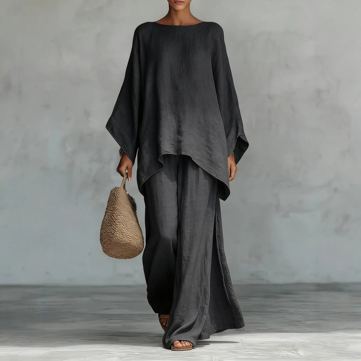 Anna Linen Two Piece Set 2
