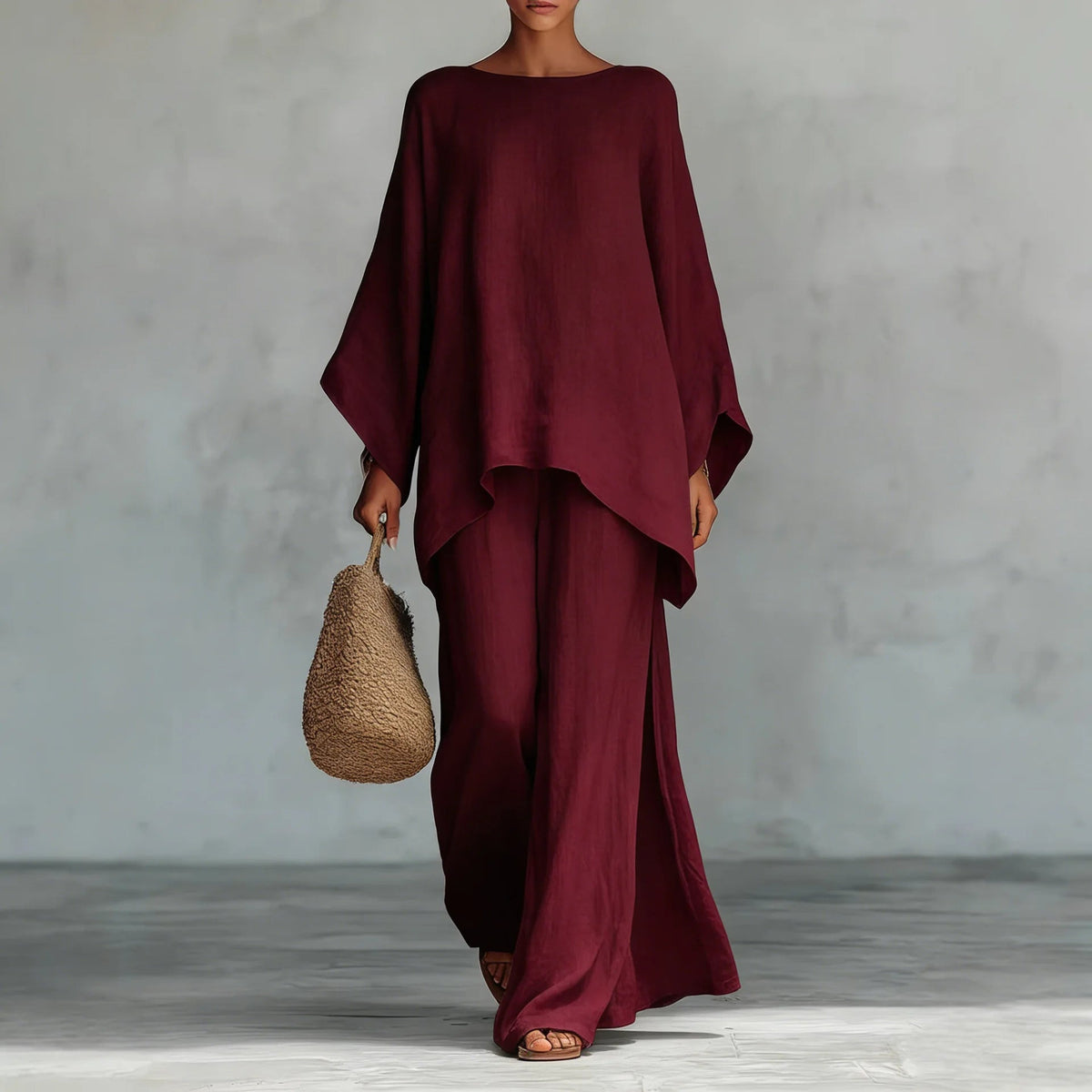 Anna Linen Two Piece Set 3