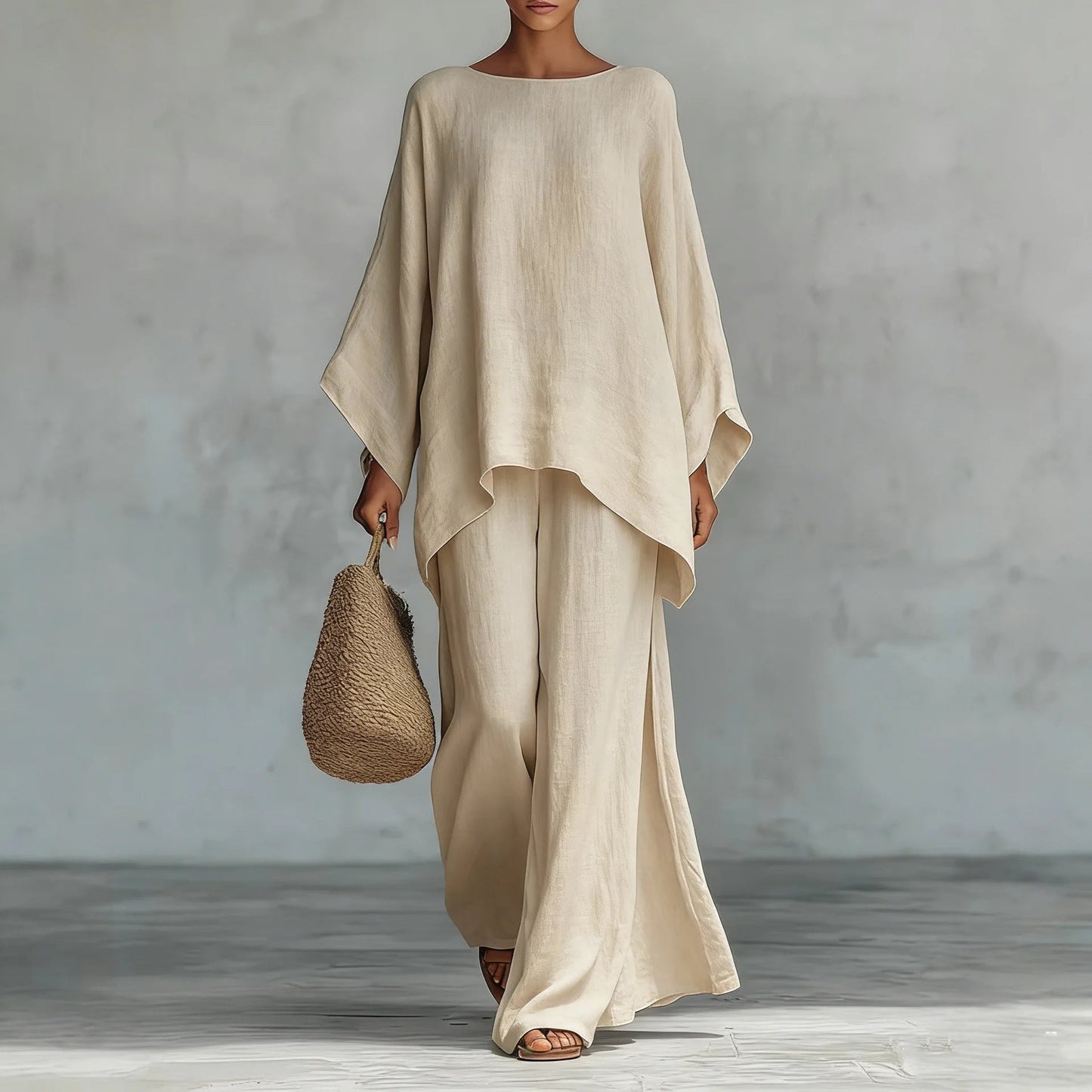 Anna Linen Two Piece Set 4
