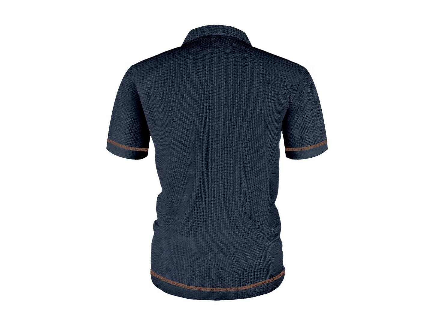 Men's Breathable Knit Polo Shirt