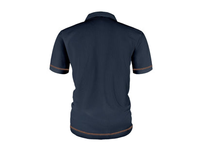 Men's Breathable Knit Polo Shirt