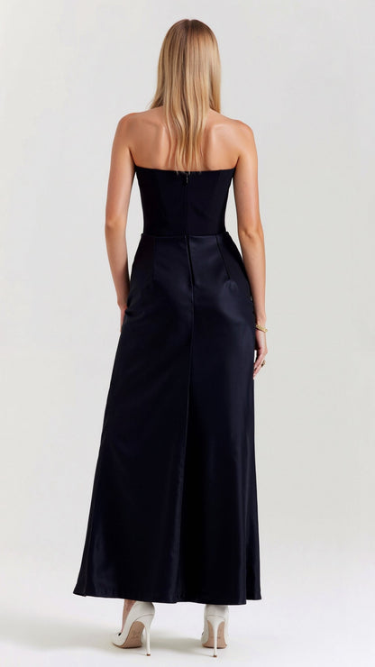 Bella | Women’s Wedding Guest Column Maxi Dress 1