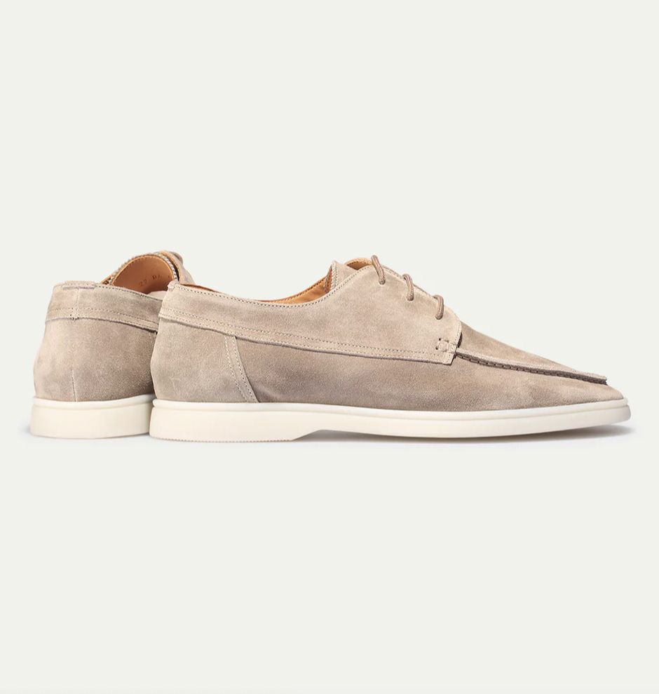 Men's Suede Loafers With Laces – ModClo, view 7