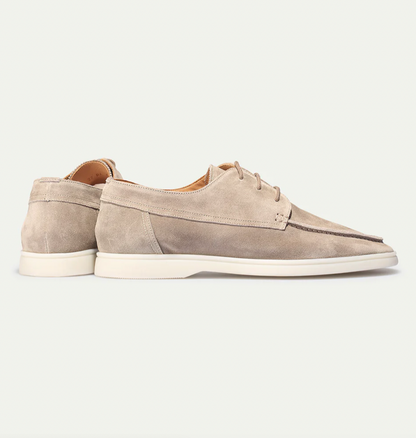 Men's Suede Loafers With Laces – ModClo, view 7