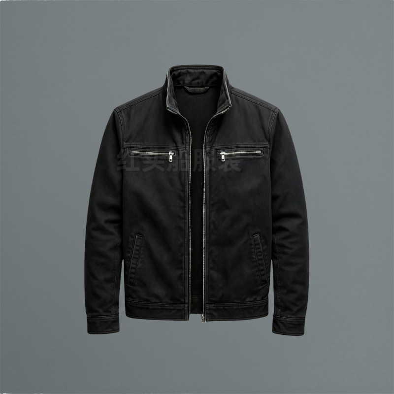Men's Cotton Zip Jacket Windproof