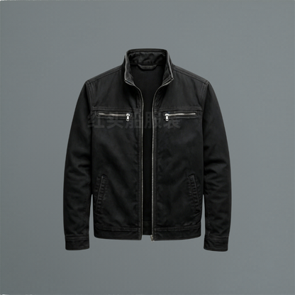 Men's Cotton Zip Jacket Windproof