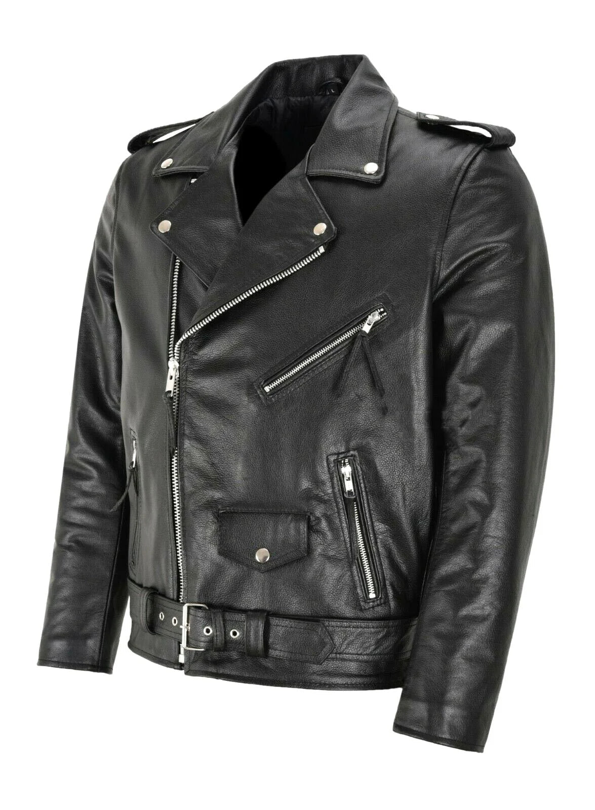 Men's Classic Leather Jacket