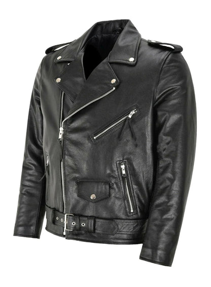 Men's Classic Leather Jacket