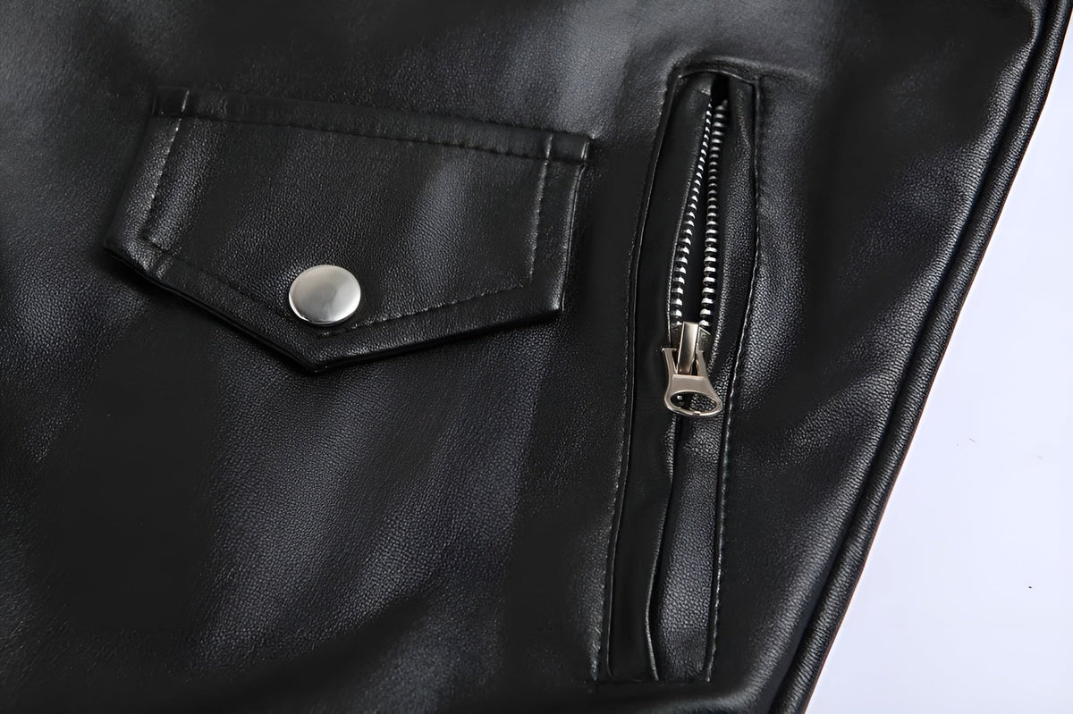 Men's Classic Leather Jacket