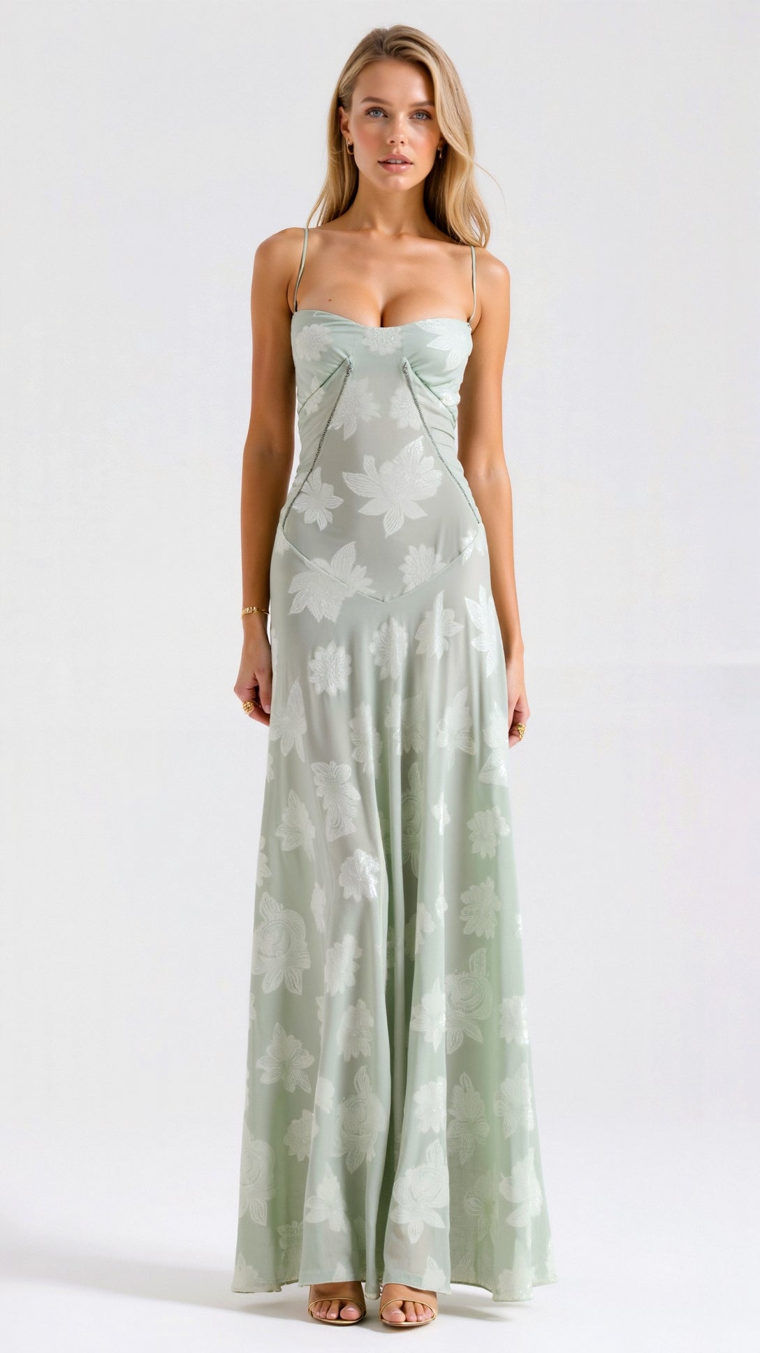 Caroline | Women’s Wedding Guest Slip Maxi Dress 6