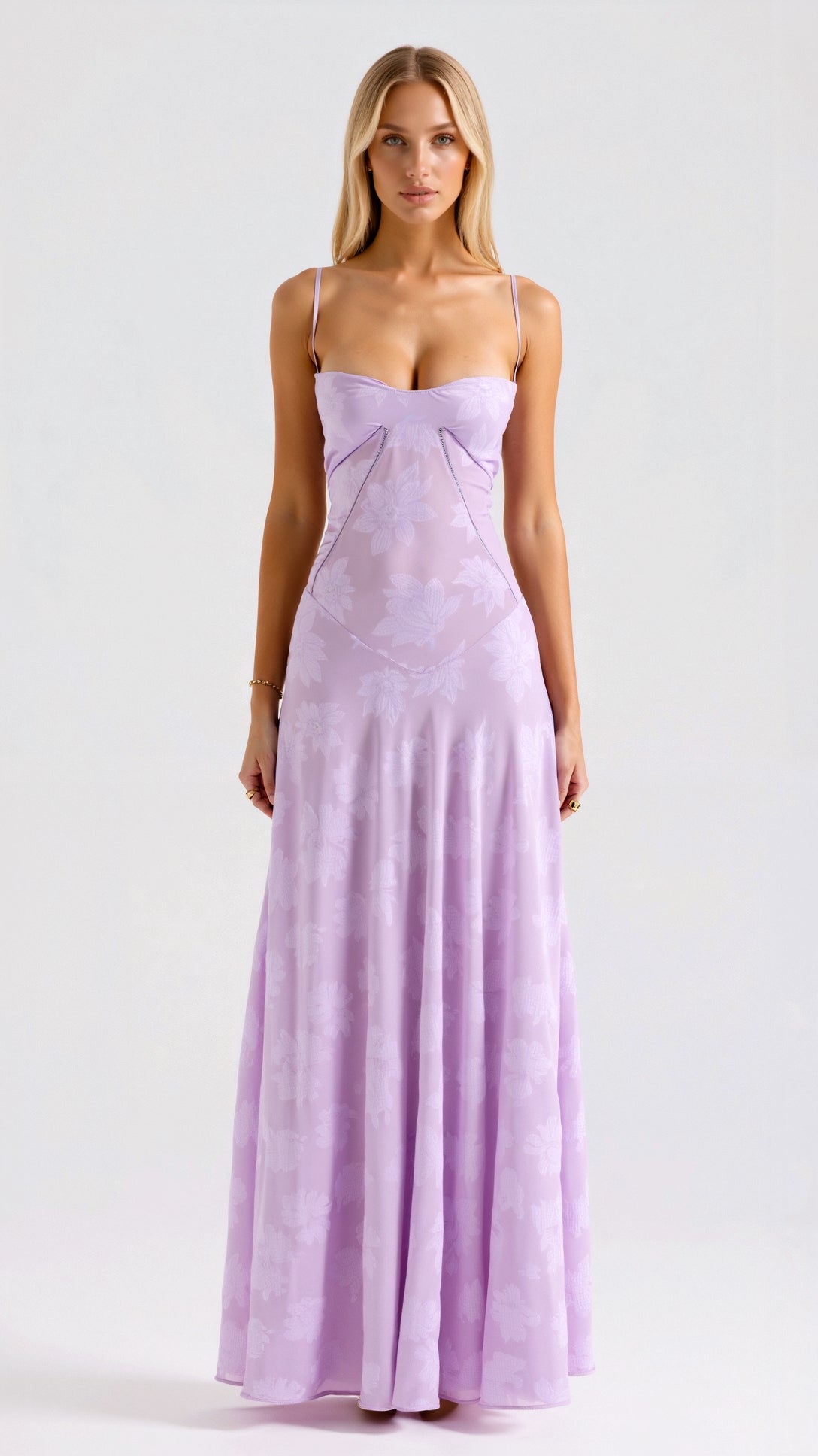 Caroline | Women’s Wedding Guest Slip Maxi Dress 9