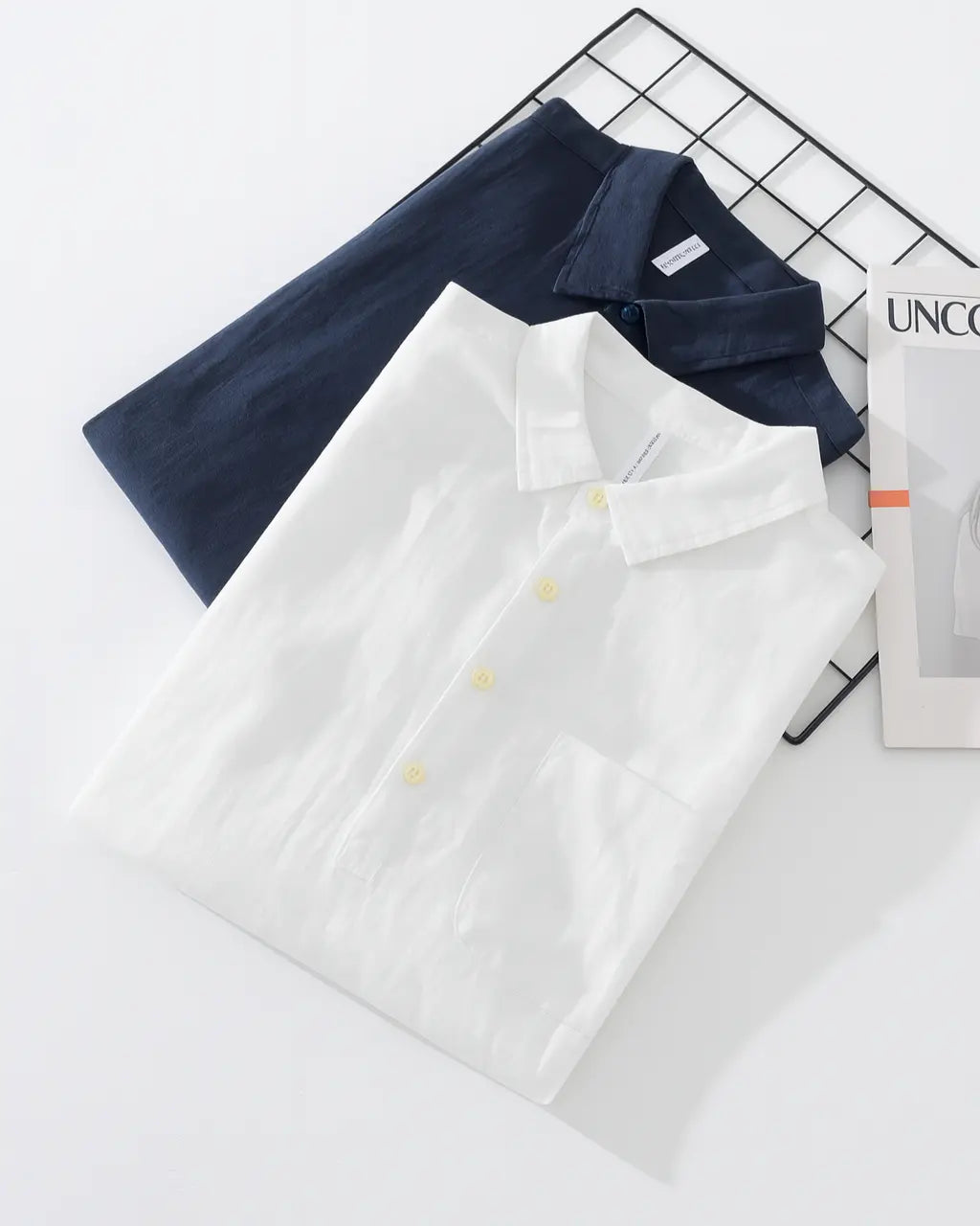Men's Linen Popover Shirt