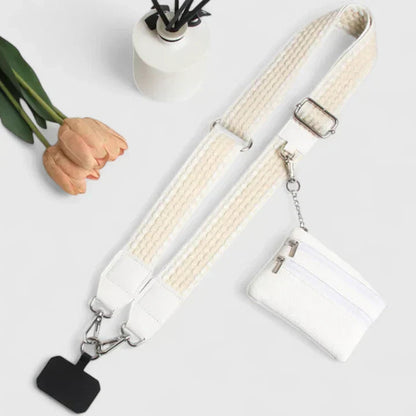 Women's Crossbody Phone Bag with Zip Pouch
