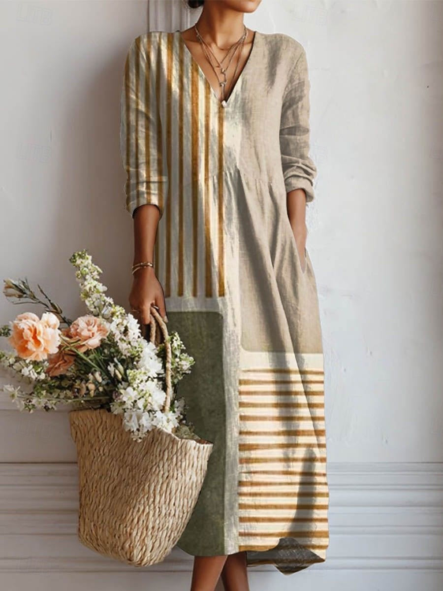 Women's Everyday Comfort Dress Grey