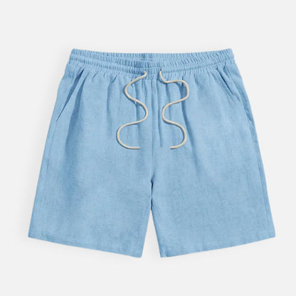 Men's Linen Shorts - Breathable Short Pants