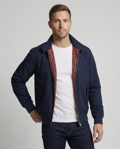 Men's Harrington Jacket Navy