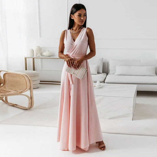 Hailey | Women Wedding Guest Elegant Wrap Maxi Dress 0