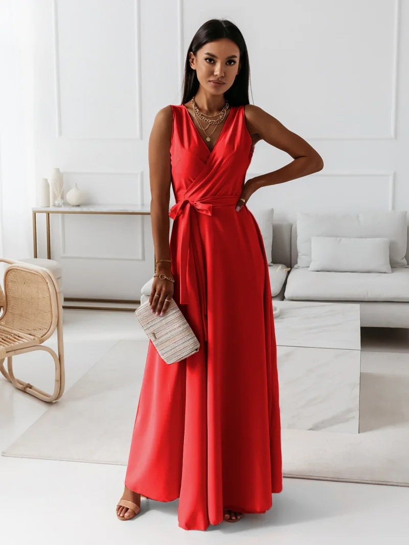 Hailey | Women Wedding Guest Elegant Wrap Maxi Dress 3