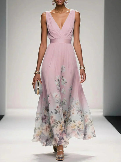 Isabella | Women's Floral Print Wedding Guest Dress 4