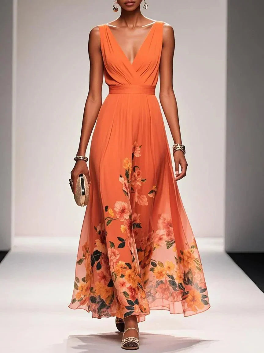 Isabella | Women's Floral Print Wedding Guest Dress 6