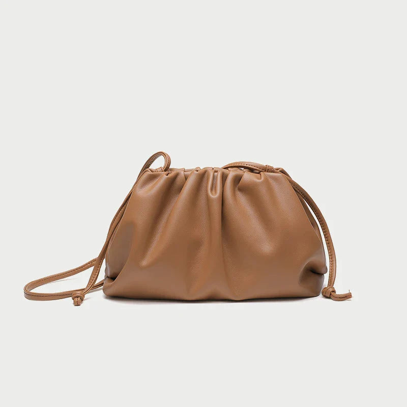 Women's Leather Dumpling Hobo Bag Multi-Size