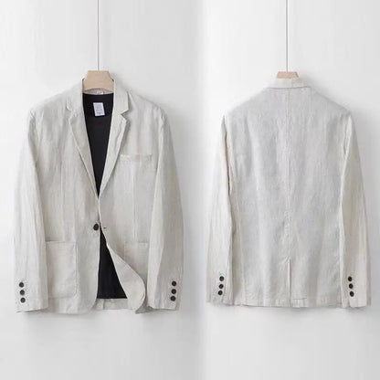 Men's Linen Luxury Suit Two-Piece