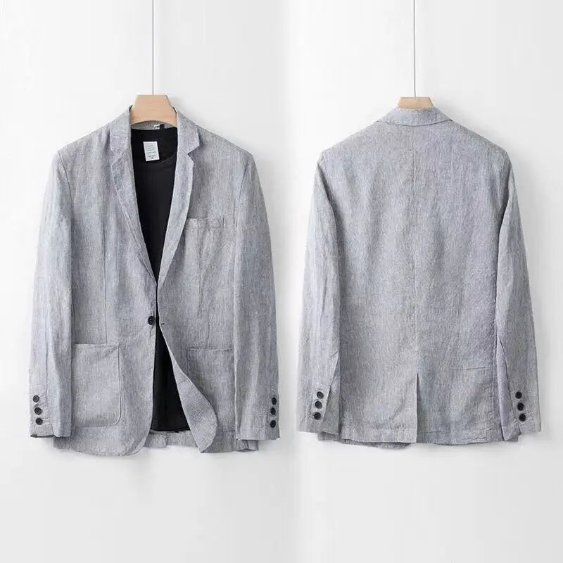 Men's Linen Luxury Suit Two-Piece
