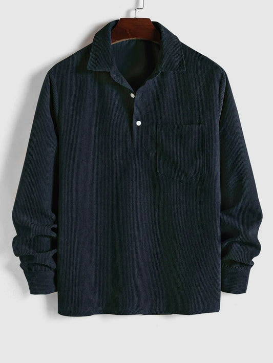 Men's Long Sleeve Button-Up Shirt
