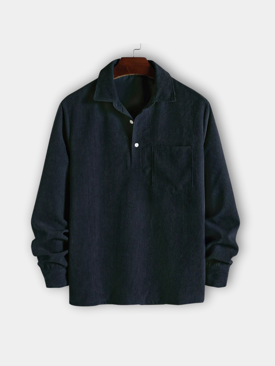 Men's Long Sleeve Button-Up Shirt