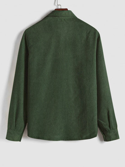 Men's Long Sleeve Button-Up Shirt