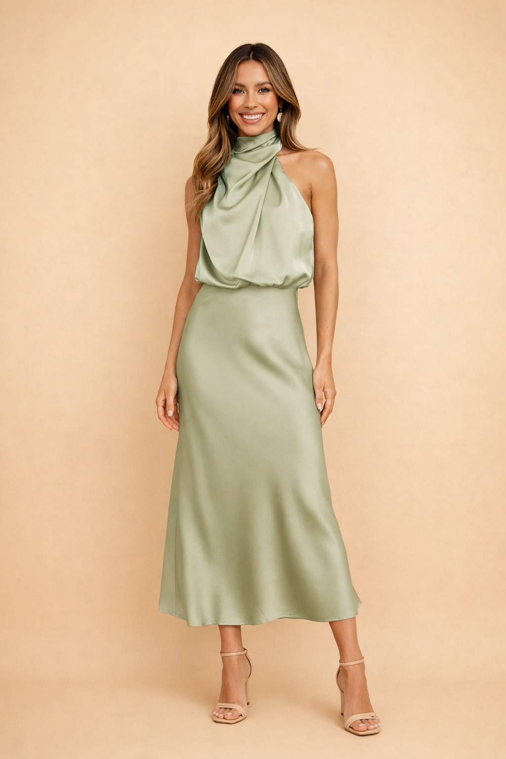 MADELYN | Elegant women's midi dress 2