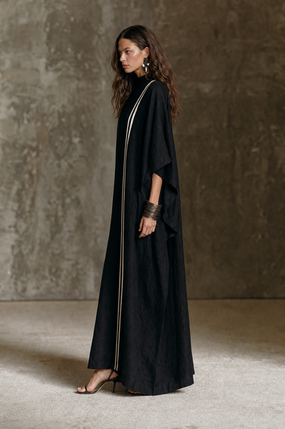 Women's Batwing Mock Neck Maxi Dress – ModClo