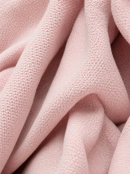 Women's Pink Knit Round Neck Sleeveless Maxi Skirt – ModClo