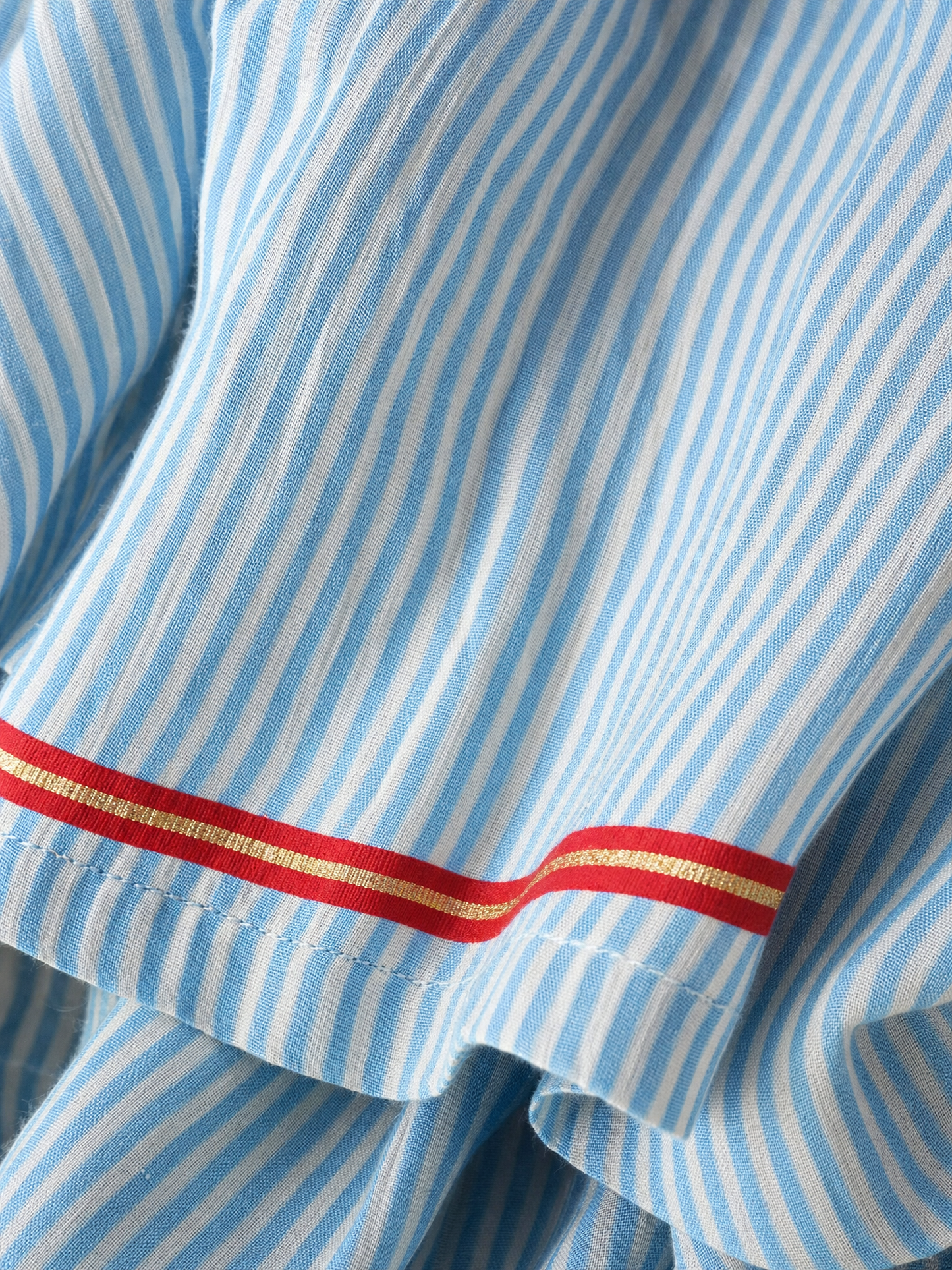 Women's Red Striped Maxi Dress – ModClo