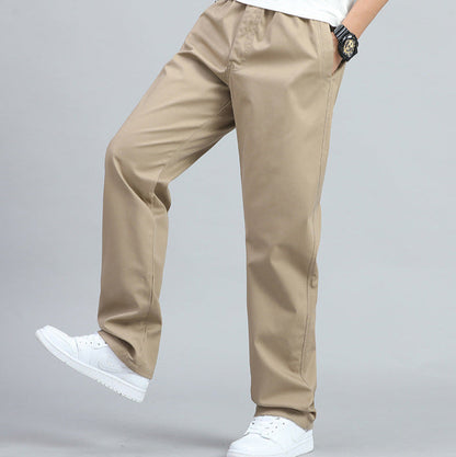 Men's Wide Linen Pants Breathable