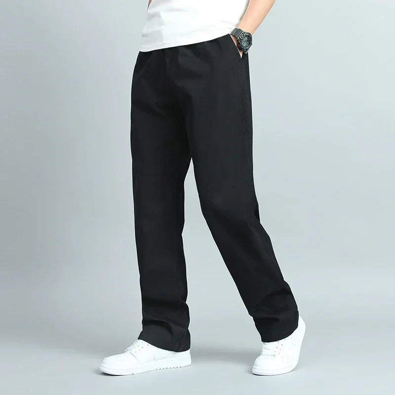 Men's Wide Linen Pants Breathable