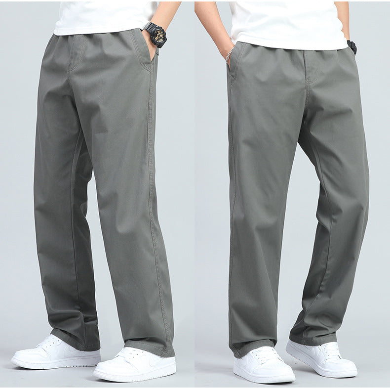 Men's Wide Linen Pants Breathable