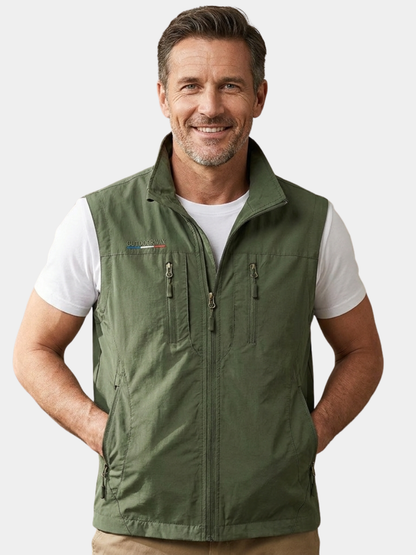 Men's Multi Pocket Utility Vest