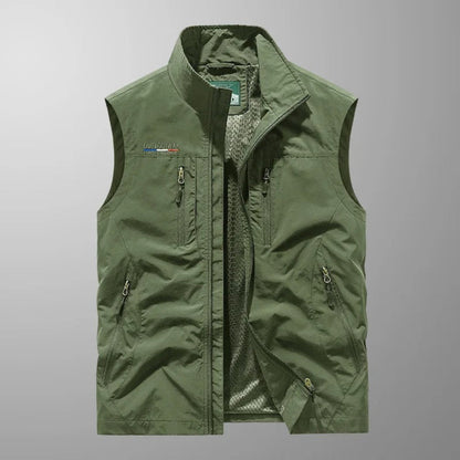 Men's Multi Pocket Utility Vest