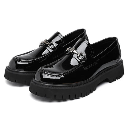 Men's Chunky Platform Loafers Casual and Dress