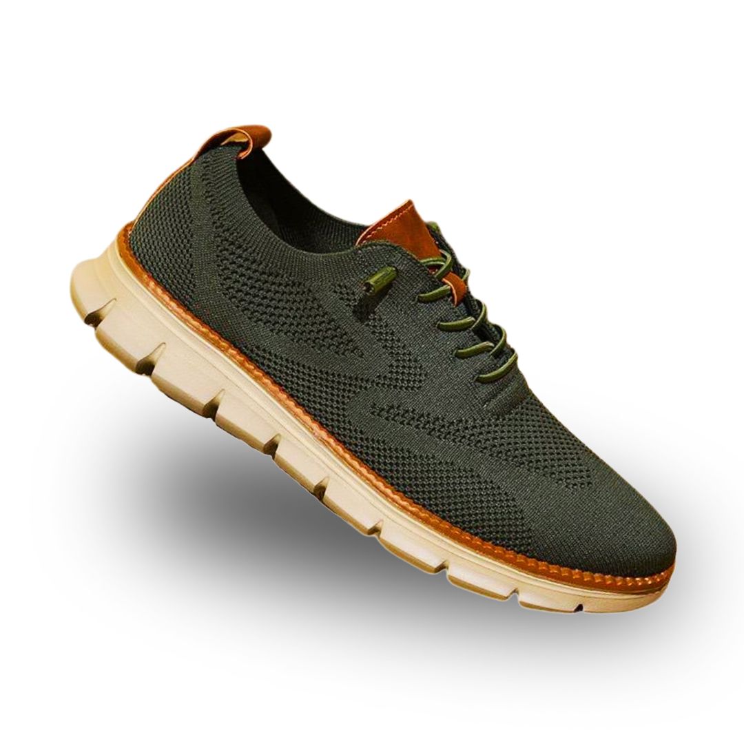 Men's Walking Shoes Knit Cushioned Sole