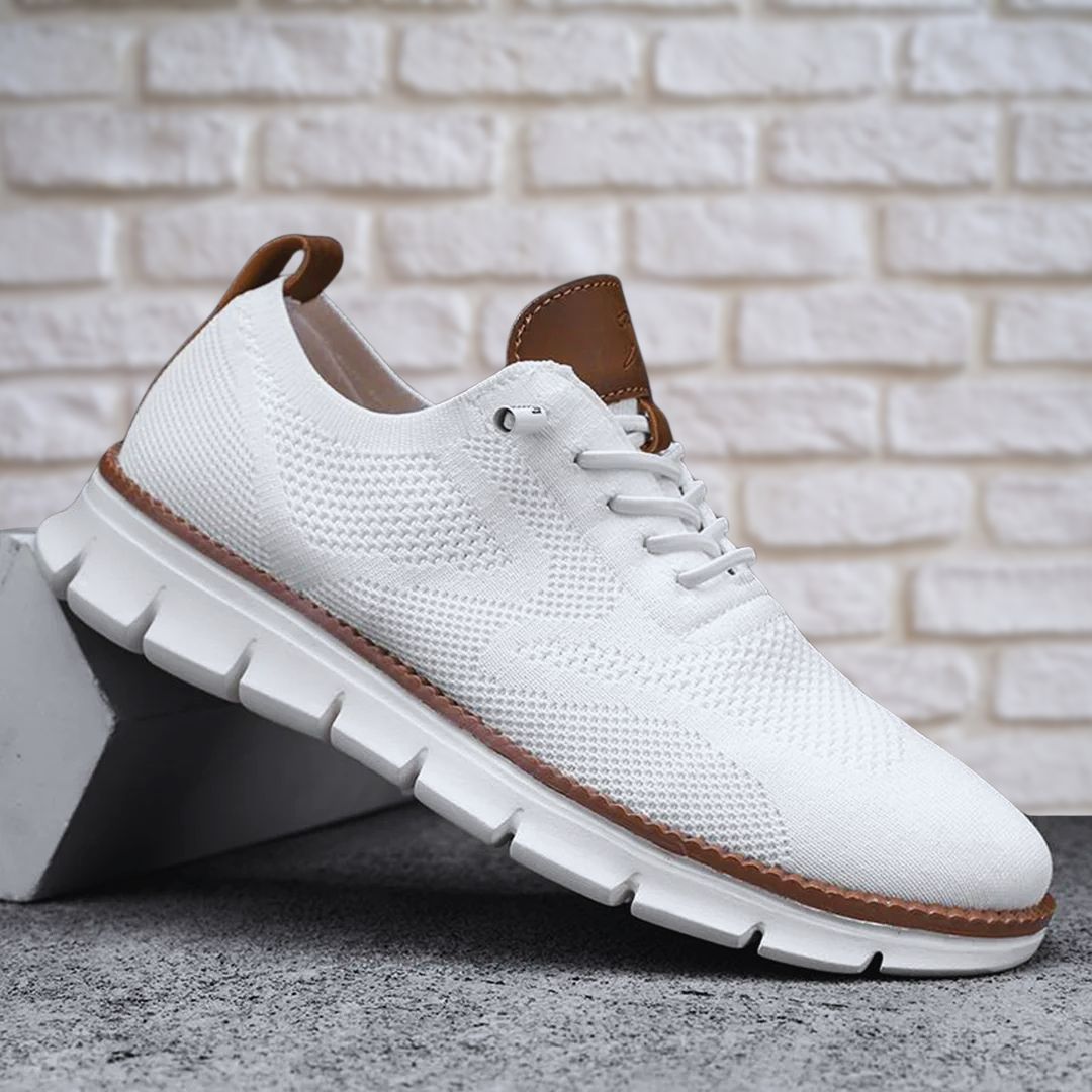 Men's Walking Shoes Knit Cushioned Sole