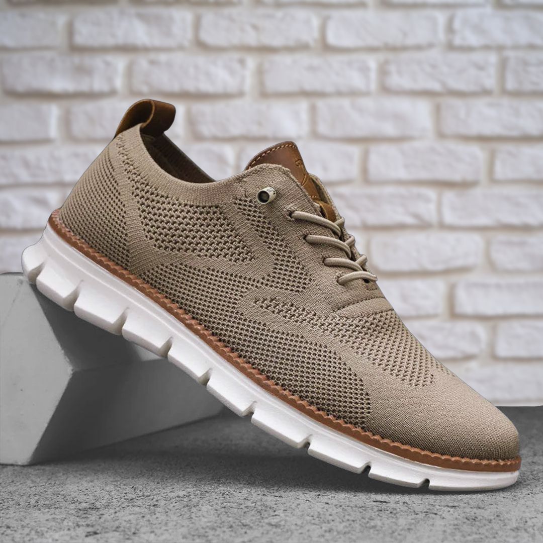 Men's Walking Shoes Knit Cushioned Sole
