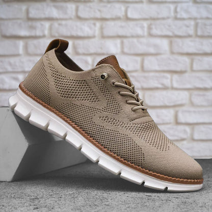 Men's Walking Shoes Knit Cushioned Sole