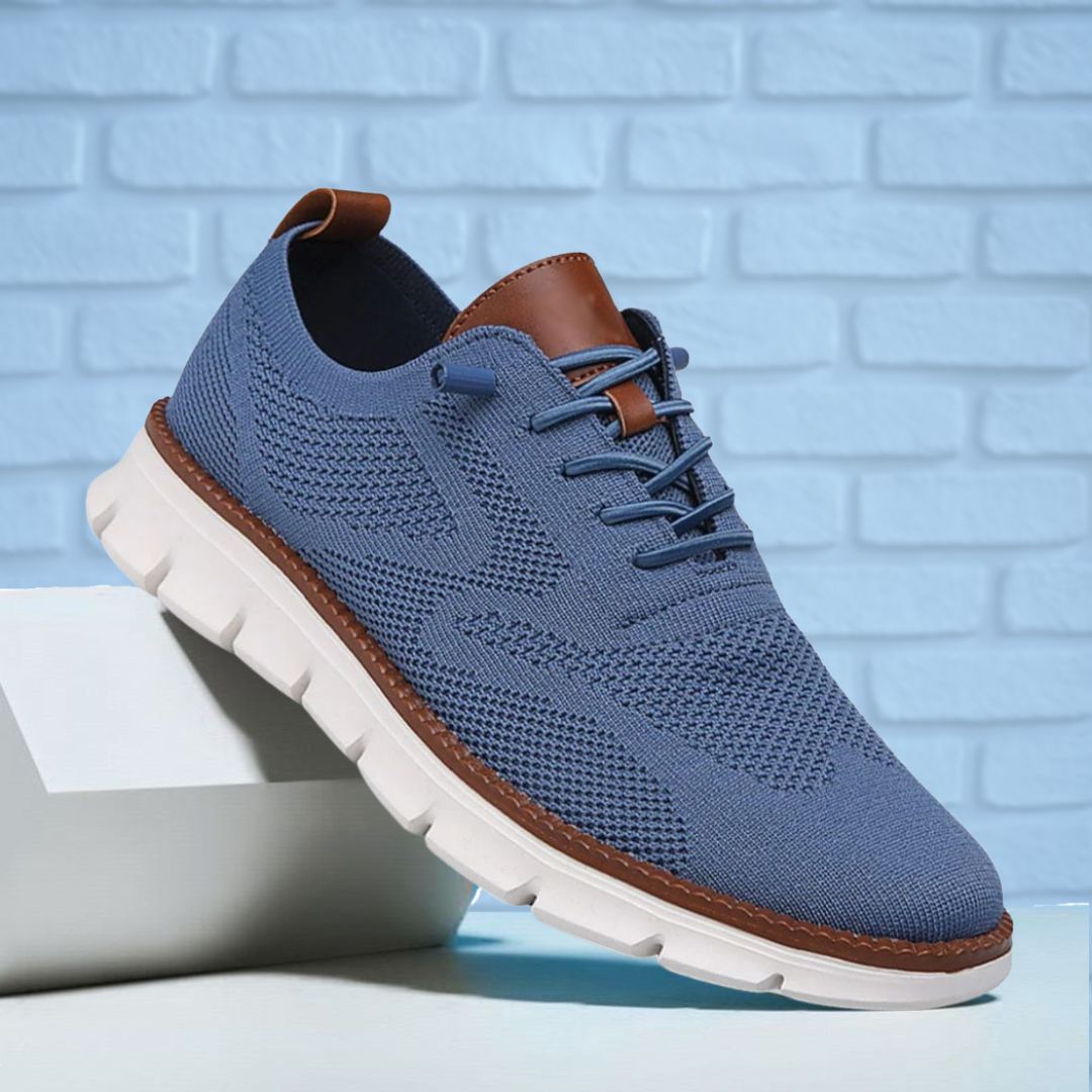 Men's Walking Shoes Knit Cushioned Sole