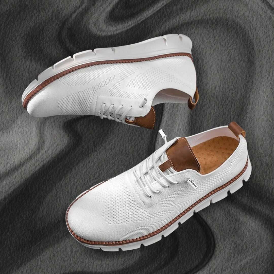 Men's Walking Shoes Knit Cushioned Sole
