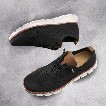 Men's Walking Shoes Knit Cushioned Sole